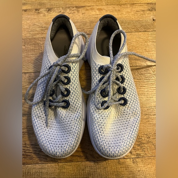 Women’s Allbirds Tree Dasher 2 sneakers, Light Gray/White - size 9.5 - Picture 3 of 5